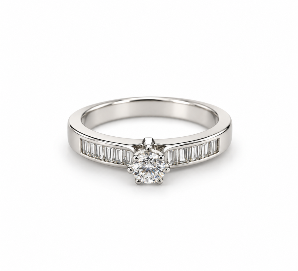 Celeste | 18ct White Gold Diamond Ring